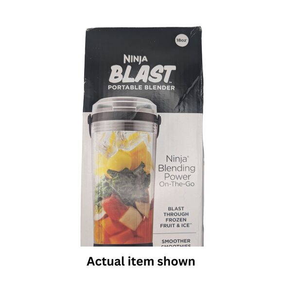 🥤 Ninja Blast BC151BK Portable Blender Cordless USB-C 18oz New Damaged Box - Picture 12 of 12